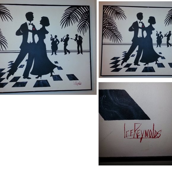 Lee Reynolds Ballroom Dance Canvas Painting - Picture 3 of 3